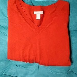 Banana Republic Fire Orange Sweater